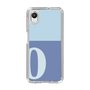 Slim Protection Case［ Original - initial two tone - O blue ］