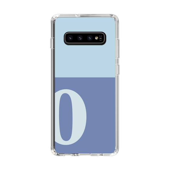 Slim Protection Case［ Original - initial two tone - O blue ］