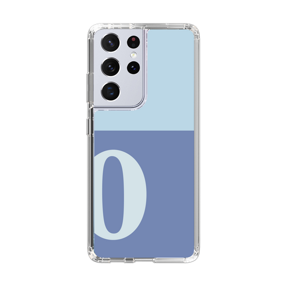 Slim Protection Case［ Original - initial two tone - O blue ］