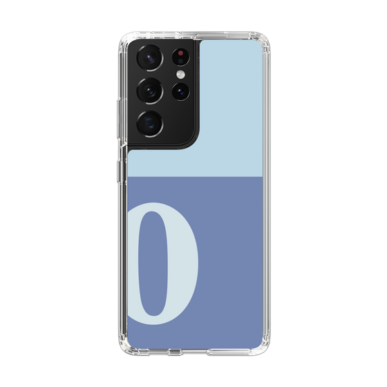 Slim Protection Case［ Original - initial two tone - O blue ］