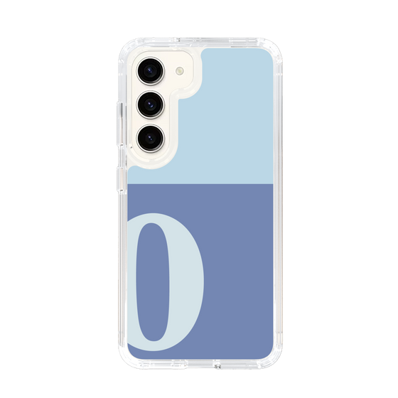 Slim Protection Case［ Original - initial two tone - O blue ］