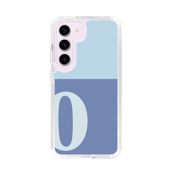 Slim Protection Case［ Original - initial two tone - O blue ］