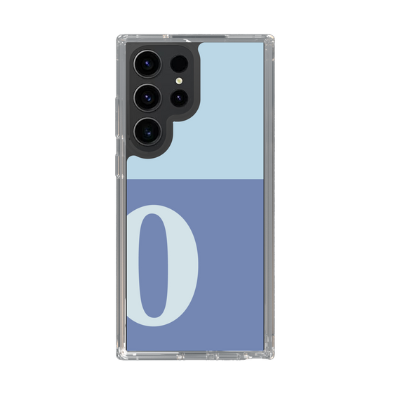 Slim Protection Case［ Original - initial two tone - O blue ］