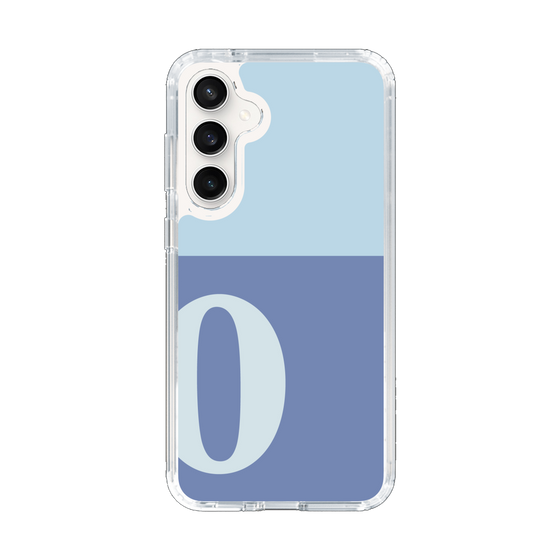 Slim Protection Case［ Original - initial two tone - O blue ］