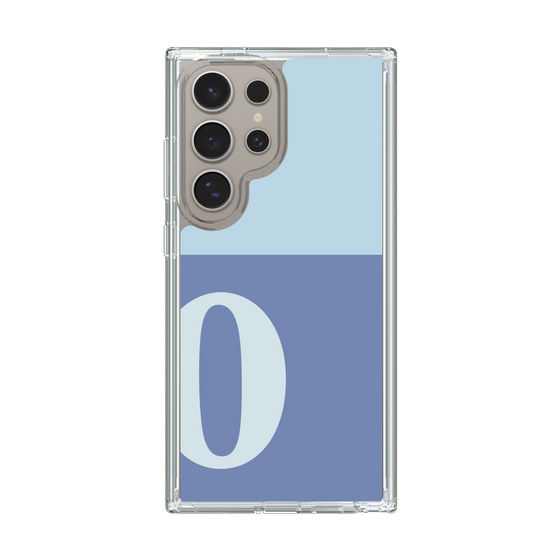Slim Protection Case［ Original - initial two tone - O blue ］