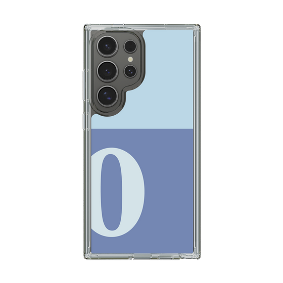 Slim Protection Case［ Original - initial two tone - O blue ］