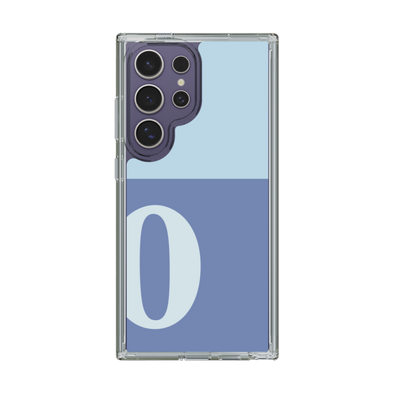 Slim Protection Case［ Original - initial two tone - O blue ］