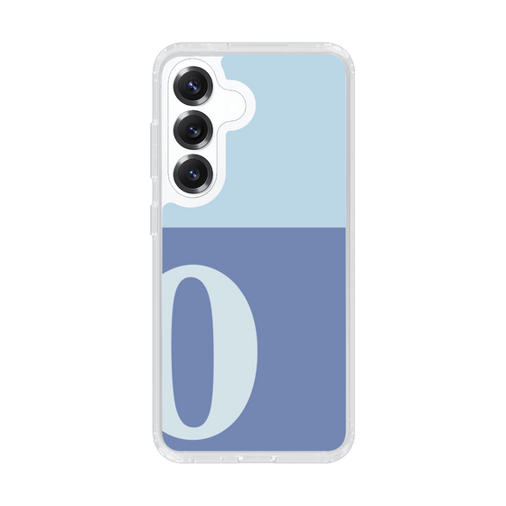 Slim Protection Case［ Original - initial two tone - O blue ］