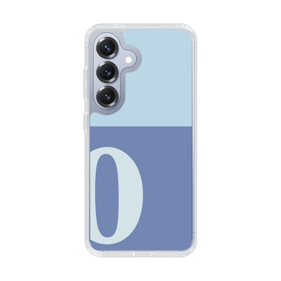 Slim Protection Case［ Original - initial two tone - O blue ］