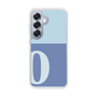 Slim Protection Case［ Original - initial two tone - O blue ］