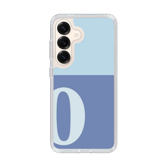 Slim Protection Case［ Original - initial two tone - O blue ］