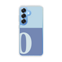 Slim Protection Case［ Original - initial two tone - O blue ］
