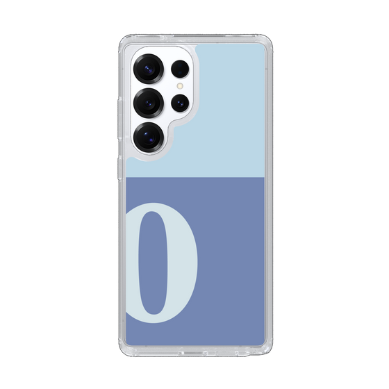 Slim Protection Case［ Original - initial two tone - O blue ］