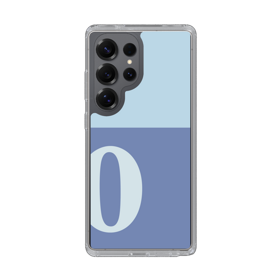 Slim Protection Case［ Original - initial two tone - O blue ］