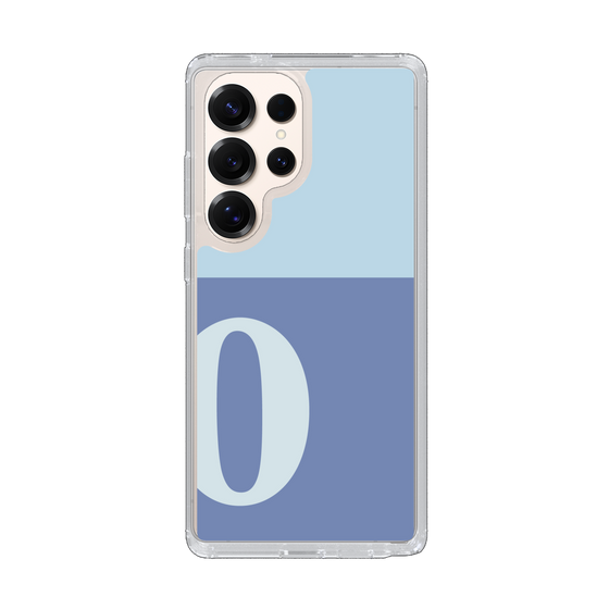Slim Protection Case［ Original - initial two tone - O blue ］
