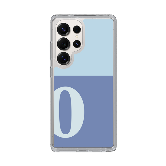 Slim Protection Case［ Original - initial two tone - O blue ］
