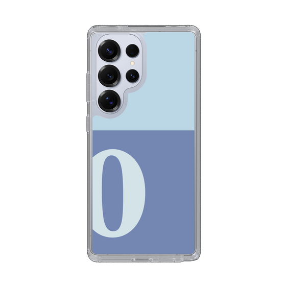 Slim Protection Case［ Original - initial two tone - O blue ］