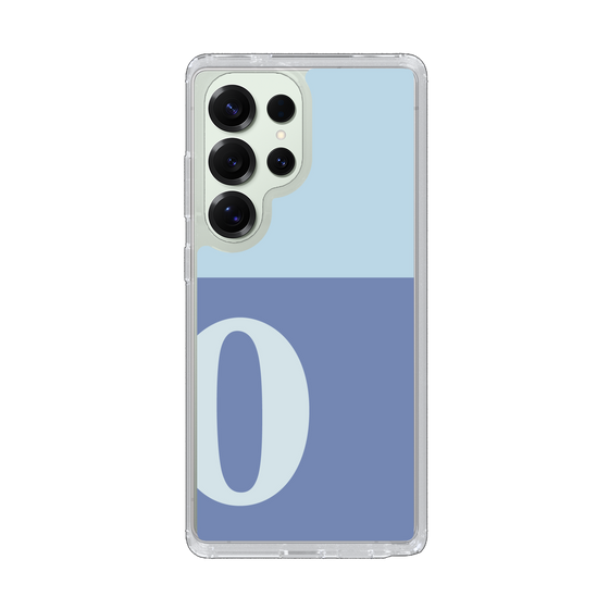 Slim Protection Case［ Original - initial two tone - O blue ］