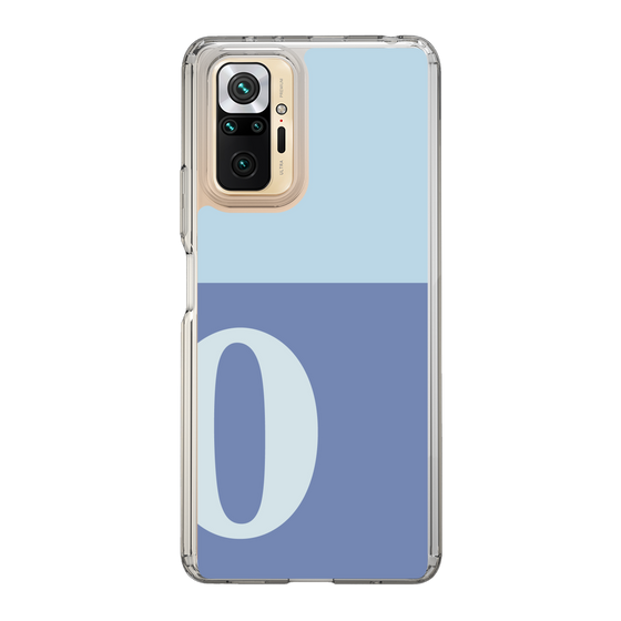 Slim Protection Case［ Original - initial two tone - O blue ］