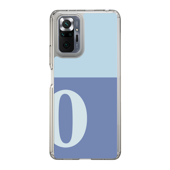 Slim Protection Case［ Original - initial two tone - O blue ］