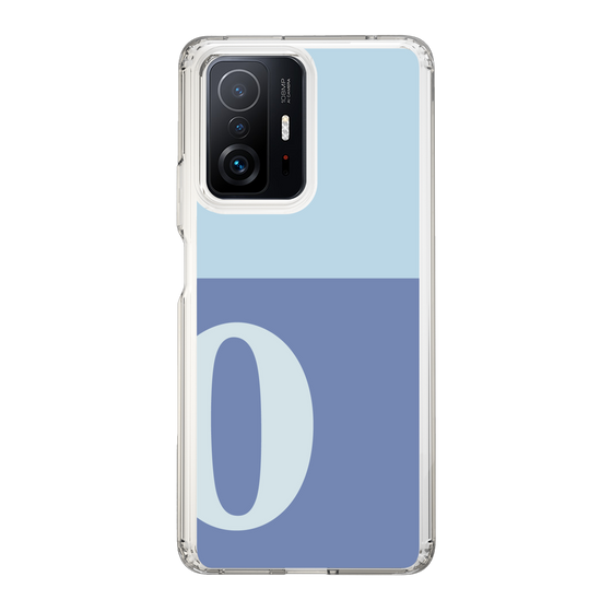 Slim Protection Case［ Original - initial two tone - O blue ］