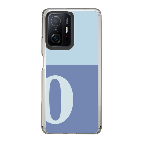 Slim Protection Case［ Original - initial two tone - O blue ］