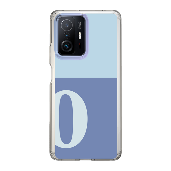 Slim Protection Case［ Original - initial two tone - O blue ］