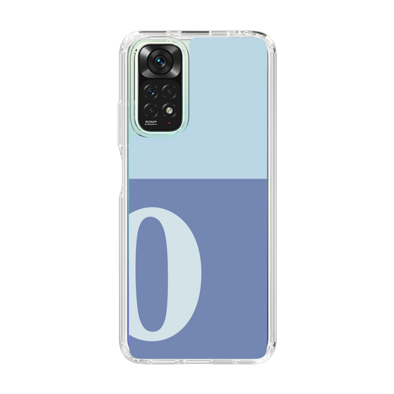 Slim Protection Case［ Original - initial two tone - O blue ］