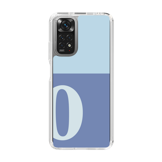 Slim Protection Case［ Original - initial two tone - O blue ］