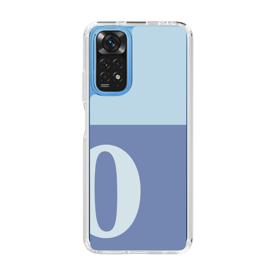 Slim Protection Case［ Original - initial two tone - O blue ］