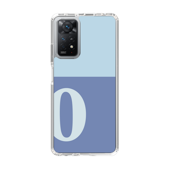 Slim Protection Case［ Original - initial two tone - O blue ］