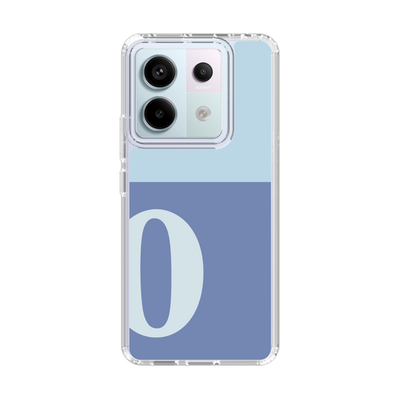 Slim Protection Case［ Original - initial two tone - O blue ］