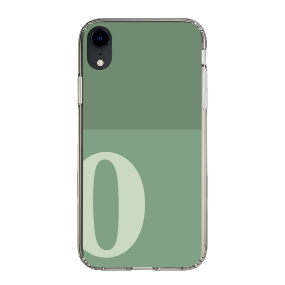 Slim Protection Case［ Original - initial two tone - O green ］