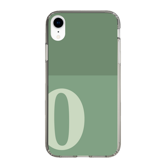 Slim Protection Case［ Original - initial two tone - O green ］