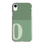 Slim Protection Case［ Original - initial two tone - O green ］