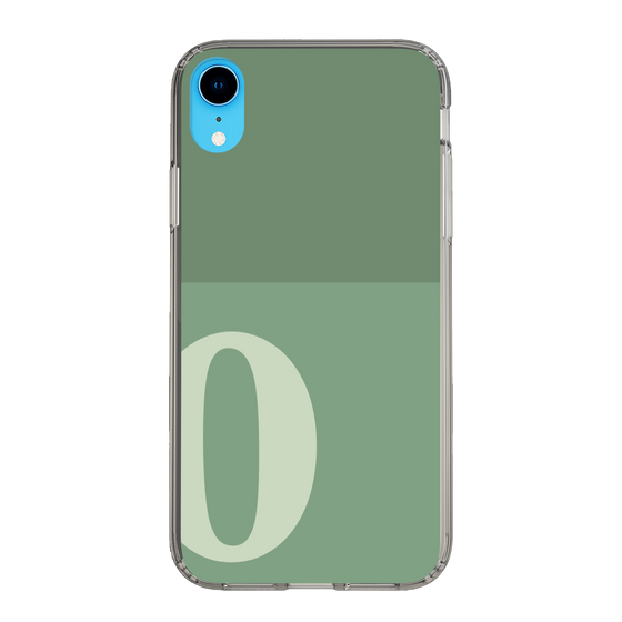 Slim Protection Case［ Original - initial two tone - O green ］