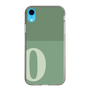Slim Protection Case［ Original - initial two tone - O green ］