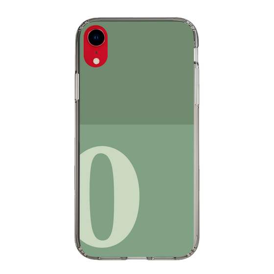 Slim Protection Case［ Original - initial two tone - O green ］