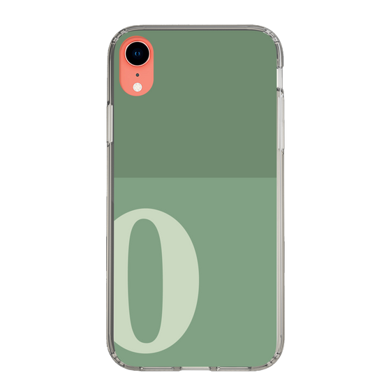 Slim Protection Case［ Original - initial two tone - O green ］