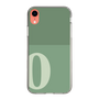 Slim Protection Case［ Original - initial two tone - O green ］