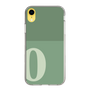 Slim Protection Case［ Original - initial two tone - O green ］