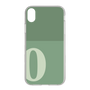 Slim Protection Case［ Original - initial two tone - O green ］