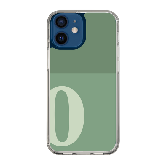 Slim Protection Case［ Original - initial two tone - O green ］