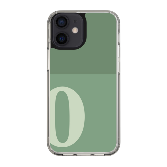 Slim Protection Case［ Original - initial two tone - O green ］