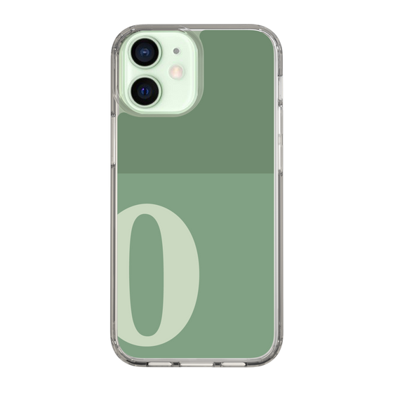 Slim Protection Case［ Original - initial two tone - O green ］
