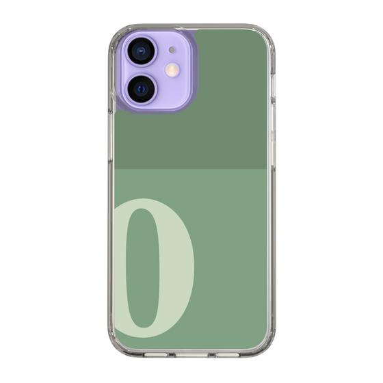 Slim Protection Case［ Original - initial two tone - O green ］
