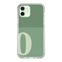 Slim Protection Case［ Original - initial two tone - O green ］