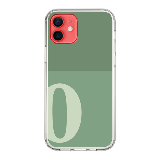 Slim Protection Case［ Original - initial two tone - O green ］