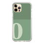 Slim Protection Case［ Original - initial two tone - O green ］