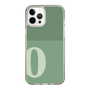 Slim Protection Case［ Original - initial two tone - O green ］